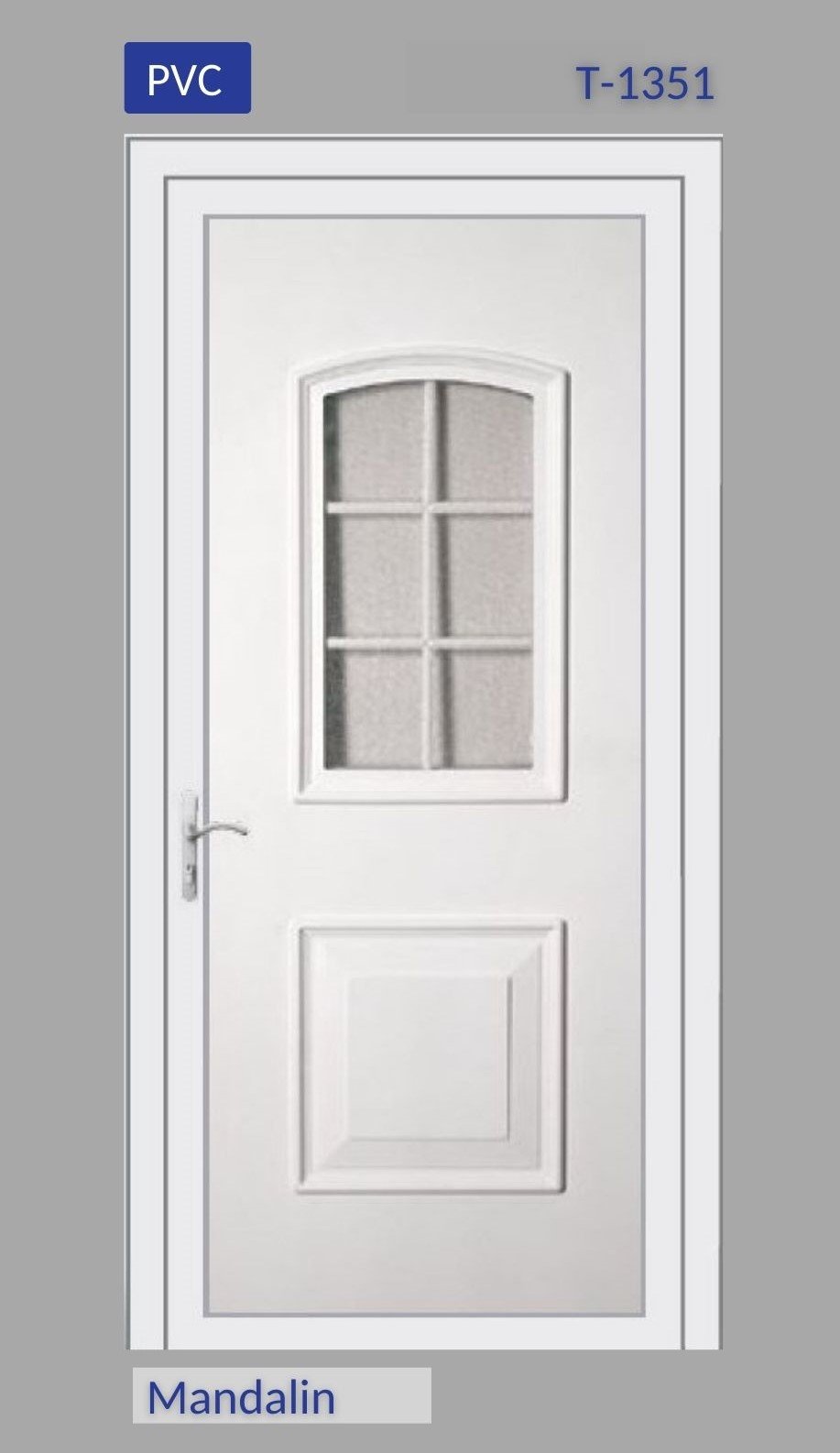 T-1351 Frosted Glass